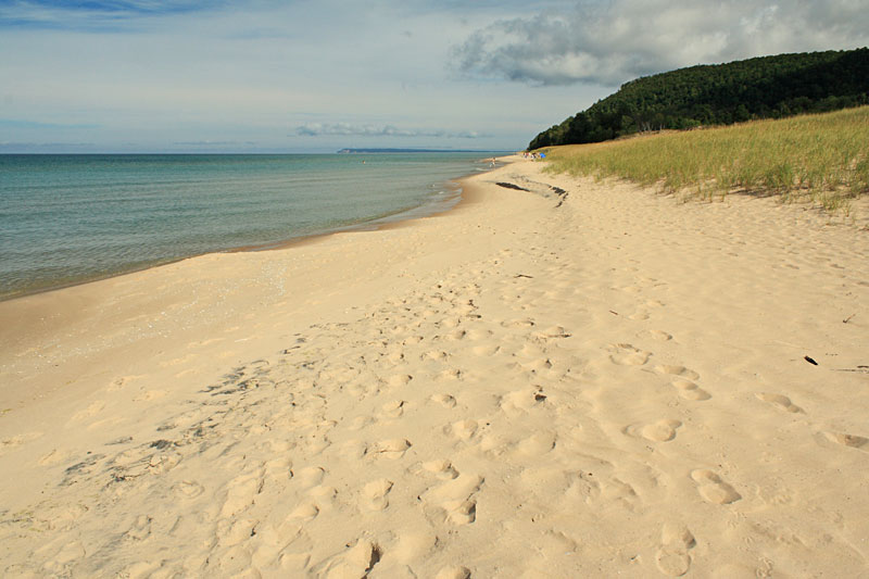 lake michigan beach by north bar lake